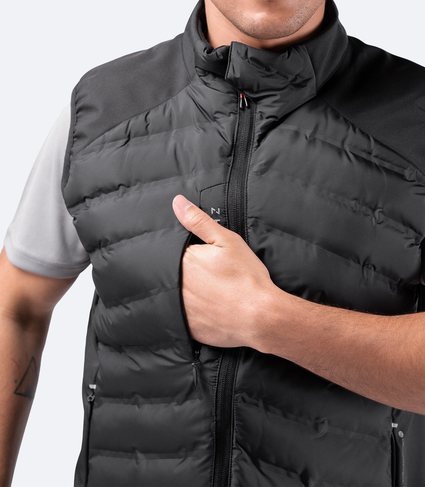 Mens Black Cell Insulated Vest