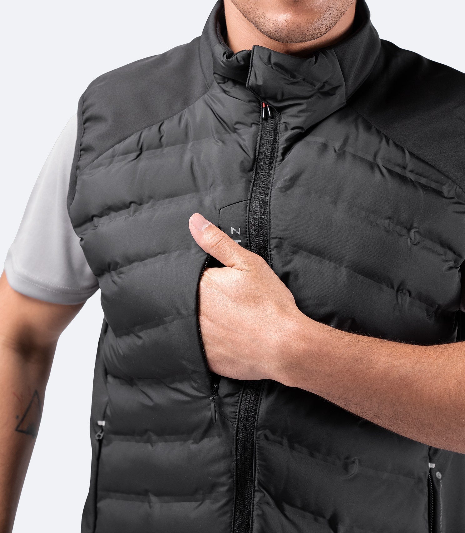 Mens Black Cell Insulated Vest