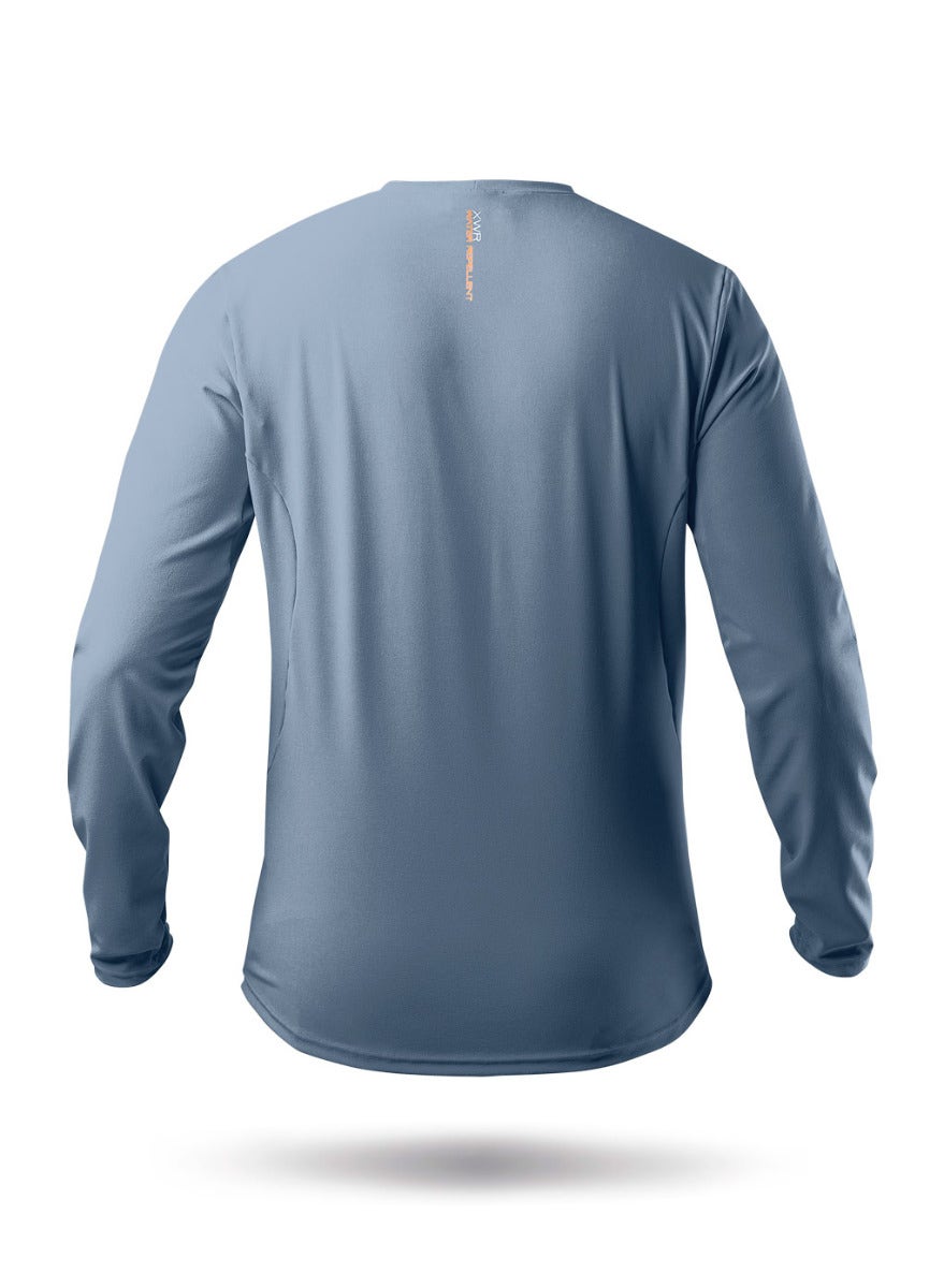 Mens Long Sleeve XWR Top - Cool Grey