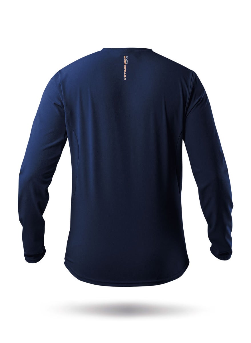 Mens Long Sleeve XWR Top - Steel Blue