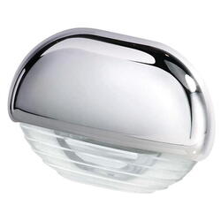 Hella easy fit led lampe ip67 forkromet 12v/24v -hvid lys