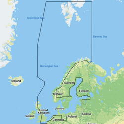 C-map y050 discover, skandinavien "kun ved køb af plotter"