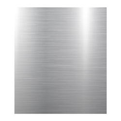 1852 køleskab låge panel stainless steel