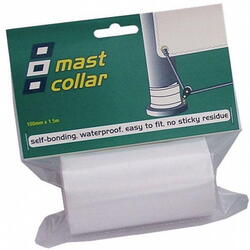 Psp mast collar mastekrave tape sort 100mm 1,5m