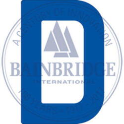 Bainbridge Sail Letters 300mm Blue D