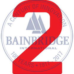 Bainbridge Sail Numbers 230mm Red 2