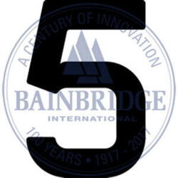 Bainbridge Sail Numbers 300mm Black 5