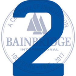 Bainbridge Sail Numbers 300mm Blue 2