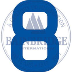 Bainbridge Sail Numbers 300mm Blue 8