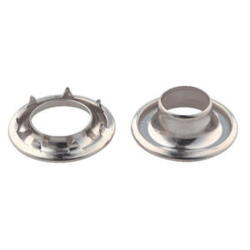 Bainbridge Stimpson #1 Nickel Grommets 144 stk