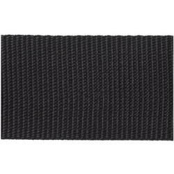 Bainbridge Webbing Polyprop Black 19mm