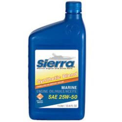 Sierra 25W-50 FC-W Semi-Synthetic Oil, 1 Liter