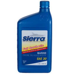 Sierra Full Synthetic Engine Oil Sae 30 - Qt