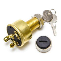 Sierra Switch, Ignition Brass 3 Pos Con Cap