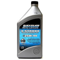Quicksilver 25w-40 motorolie mineralsk 3.78l