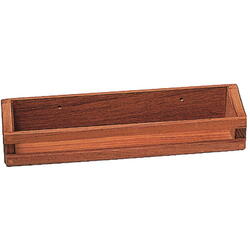 Roca teak hylde 33x8x6cm