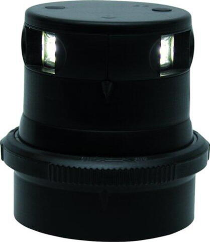 Aqua signal led lanterne serie 34, top, mast, sort