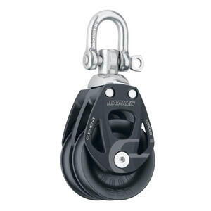 Harken Element blok 60 mm dobbelt m. svirvel