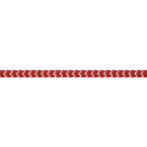 Liros Dyneema Spi 10mm rød-hvid