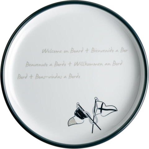 Mb welcome on board dessert tallerken ø21cm 255g 6stk