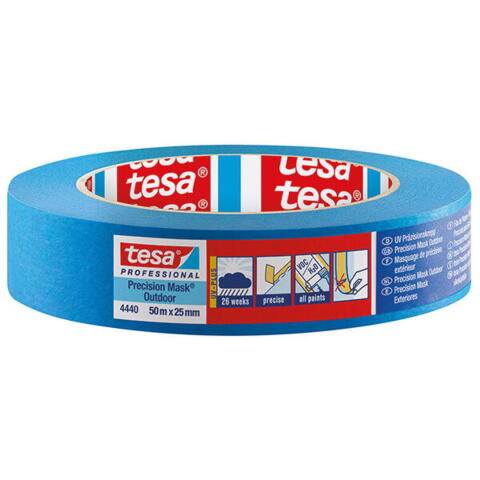 Tesa tape precision 50m x 19mm blå