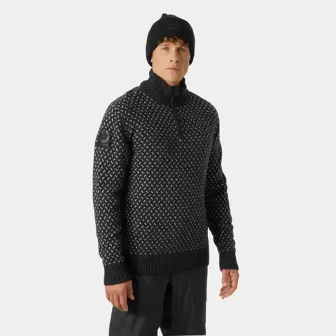Helly Hansen - Arctic Icelander sweater Herre Ebony