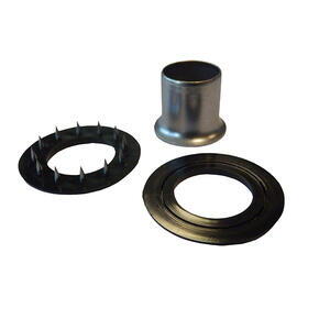 Bainbridge D207B 12mm Black Inox Ring Set