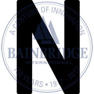 Bainbridge Sail Letters 230mm Black N