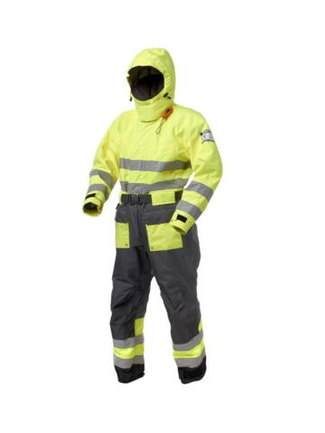 HiVis Flydedragt UV Gul-Sort - SÅ LÆNGE LAGER HAVES!