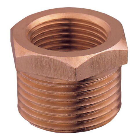 Guidi nippelmuffe  1/2 - 3/8" bronze