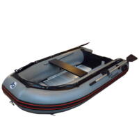 Aquaquick gummibåd hunter hd1.2 med aluminiums dørk 270cm