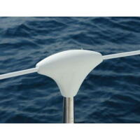 Ocean flexible scepter top beskytter i hvid