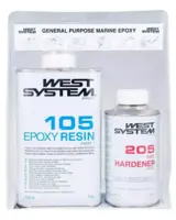 WEST SYSTEM Epoxy A pakke 105/205 1.2 kg