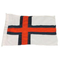 Flag færøerne 100cm. syet