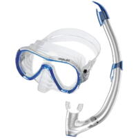 SEAC Giglio Snorkelsæt maske og snorkel blå str. voksen